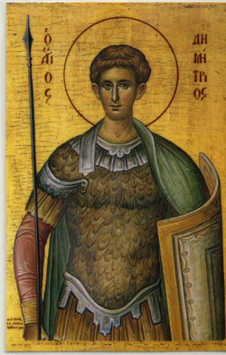 22ème Dimanche après la Pentecôte, St Dimitri de Thessalonique