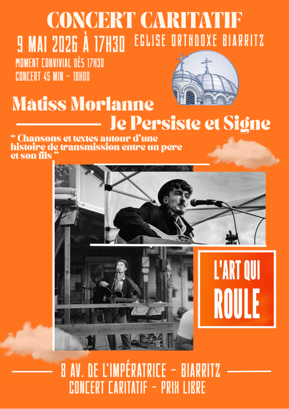 Concert caritatif le 9 mai 2026
