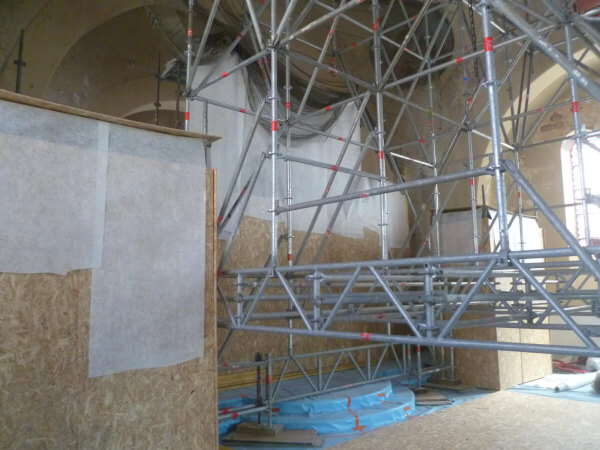 Première tranche de restauration