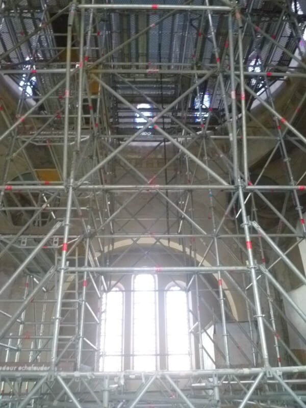 Première tranche de restauration