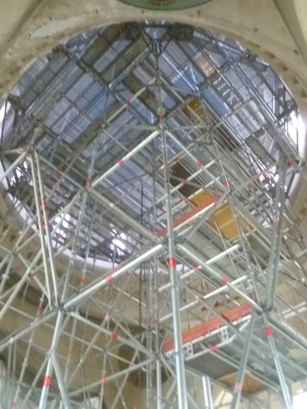 Première tranche de restauration