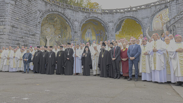 Visite du Patriarche Bartholomée à Lourdes