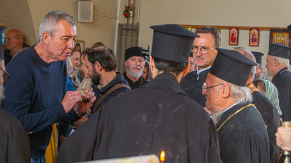 Visite du Patriarche Bartholomée à Lourdes