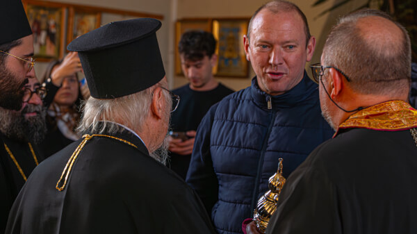 Visite du Patriarche Bartholomée à Lourdes