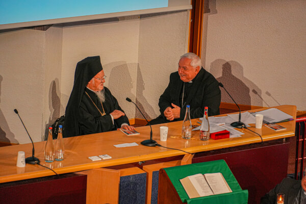 Visite du Patriarche Bartholomée à Lourdes